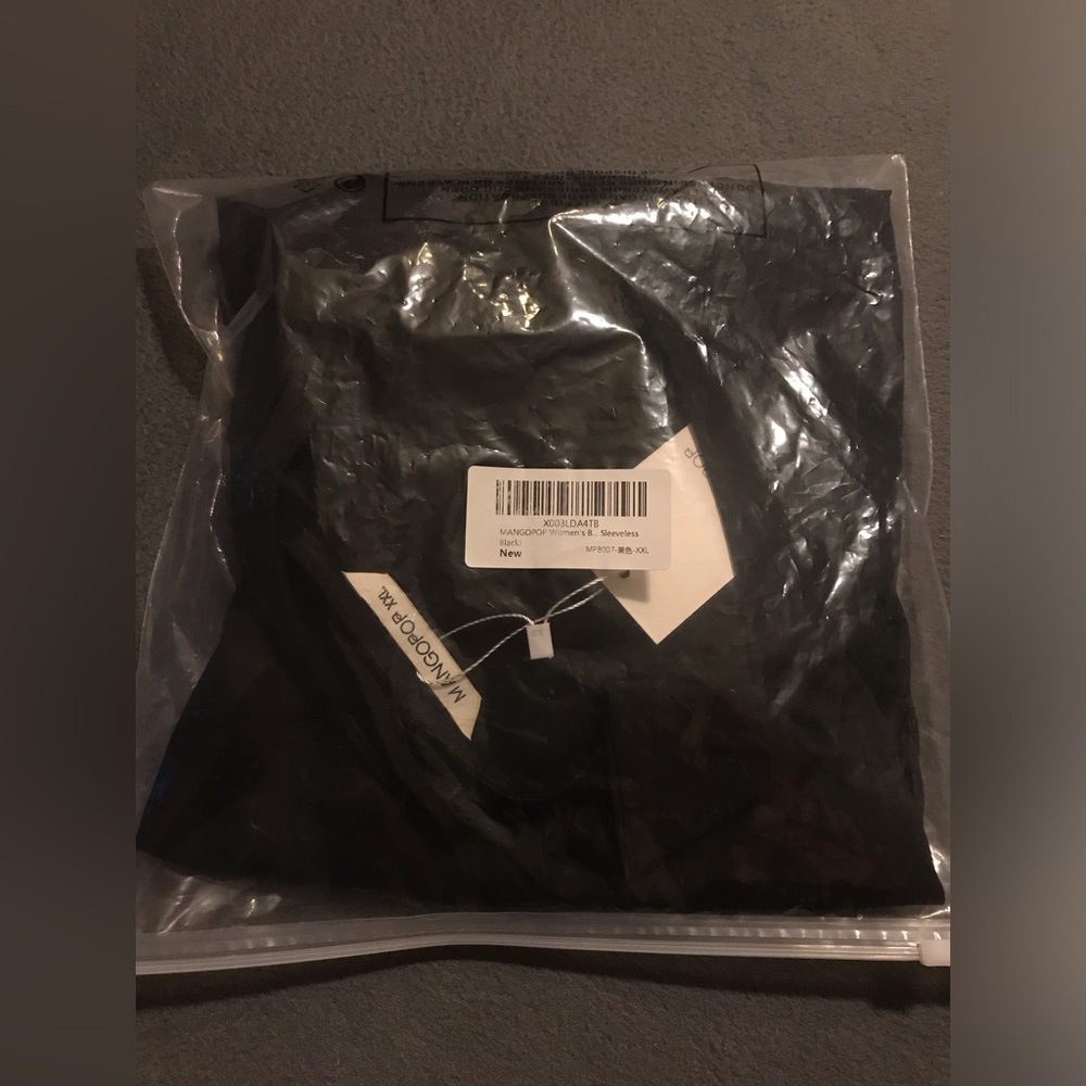 NWT Mangopop Sleeveless Satin Bodysuit - Picture 4 of 12